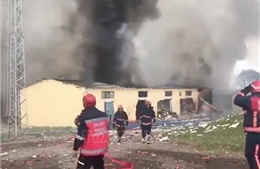 Nổ nhà máy pháo hoa ở Thổ Nhĩ Kỳ, ít nhất 50 người bị thương