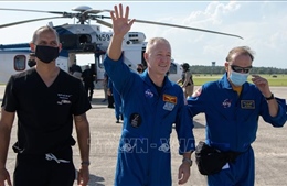 Các phi hành gia NASA đã trở về Trái Đất từ ISS