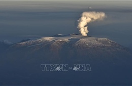 Núi lửa Nevado del Ruiz ở Colombia gia tăng hoạt động địa chấn