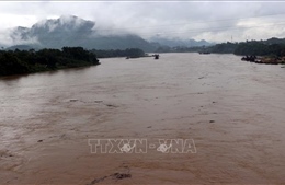 Nước trên sông Thao tiếp tục lên
