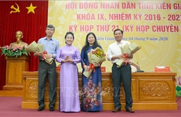 Bà Lê Hồng Thắm được bầu làm Phó Chủ tịch HĐND tỉnh Kiên Giang