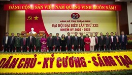 Khai mạc Đại hội đại biểu Đảng bộ tỉnh Quảng Nam lần thứ XXII