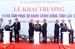 Khánh thành Trung tâm Phục vụ hành chính công tỉnh Lào Cai