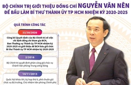 Quá trình công tác của đồng chí Nguyễn Văn Nên