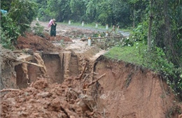 Nguy cơ lũ quét, sạt lở đất cấp độ 4 ở vùng núi các tỉnh từ Nghệ An đến Quảng Nam