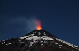 Chile ban bố cảnh báo vàng về nguy cơ núi lửa Villarrica phun trào