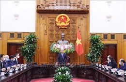 Thủ tướng Nguyễn Xuân Phúc tiếp cựu Phó Thủ tướng Đức Philipp Rosler