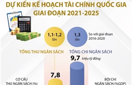Dự kiến kế hoạch tài chính quốc gia giai đoạn 2021-2025