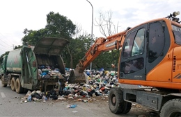 Thanh tra toàn diện Công ty để rác thải tồn đọng tại cửa ngõ Thủ đô