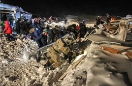 Lở tuyết ở Nga làm nhiều người thiệt mạng