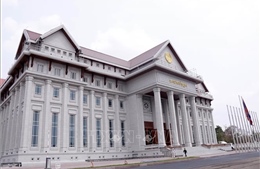 Tòa nhà Quốc hội mới của Lào - Biểu tượng của quan hệ hữu nghị vĩ đại Việt Nam - Lào