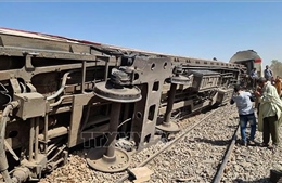 Tai nạn đường sắt thảm khốc tại Ai Cập, ít nhất 32 người thiệt mạng