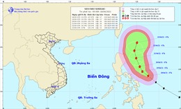 Siêu bão Surigae có thể sẽ ảnh hưởng trực tiếp tới Biển Đông
