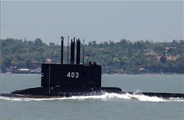 Vụ tàu ngầm Indonesia mất tích: Phát hiện vệt dầu loang