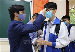 Học sinh một số khối lớp ở Bắc Ninh đến trường từ ngày 15/9