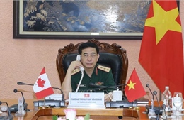 Bộ trưởng Bộ Quốc phòng Việt Nam điện đàm với Bộ trưởng Quốc phòng Canada
