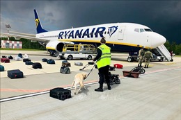 Belarus điều tra theo hướng đe dọa đánh bom giả trên máy bay của hãng Ryanair