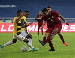 Venezuela và Ecuador nối dài chuỗi trận không thắng tại Copa America 2021