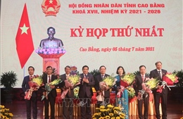 Phê chuẩn kết quả bầu Chủ tịch, Phó Chủ tịch Hội đồng nhân dân tỉnh Cao Bằng