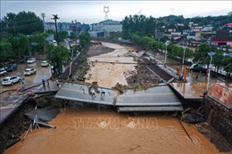 Điện thăm hỏi về mưa lũ xảy ra tại Hà Nam, Trung Quốc
