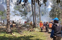 Vụ máy bay rơi ở Philippines: Đã cứu được hàng chục người