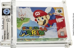 Băng video game Super Mario 64 được bán với giá kỷ lục 1,56 triệu USD