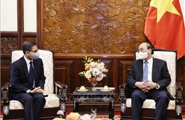 Chủ tịch nước Nguyễn Xuân Phúc tiếp Đại sứ Ấn Độ