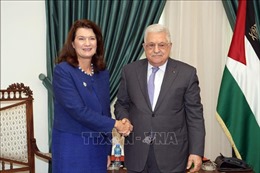 Tổng thống Palestine kêu gọi khởi động tiến trình chính trị do Nhóm Bộ tứ bảo trợ
