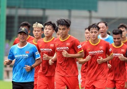 Giao hữu bóng đá: U23 Việt Nam hòa U23 Tajikistan 