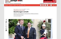 Báo Đức đưa tin về kết quả chuyến thăm CH Pháp của Thủ tướng Phạm Minh Chính