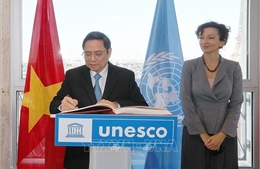 Thủ tướng Phạm Minh Chính thăm trụ sở UNESCO