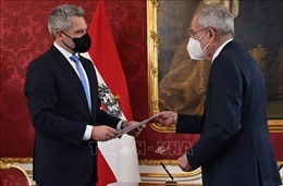 Tân Thủ tướng Áo Karl Nehammer tuyên thệ nhậm chức