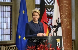 Thủ đô Berlin của Đức có nữ thị trưởng đầu tiên