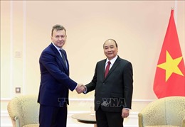 Chủ tịch nước Nguyễn Xuân Phúc tiếp các doanh nghiệp, nhà đầu tư Nga