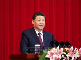 Chủ tịch Trung Quốc Tập Cận Bình phát biểu mừng Năm mới 2022