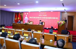 Chủ tịch Quốc hội dự Hội nghị triển khai nhiệm vụ năm 2022 của Báo Đại biểu Nhân dân