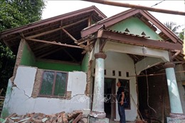 Thiệt hại ban đầu trong trận động đất tại Indonesia