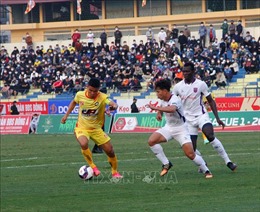V.League 2022: Đông Á Thanh Hóa thất thủ ngay trên sân nhà ở trận đầu ra quân