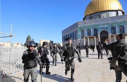 Căng thẳng tại khu vực Đền Al-Aqsa ở Đông Jerusalem