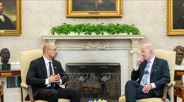 Tổng thống Mỹ gặp Thủ tướng Ukraine tại Washington
