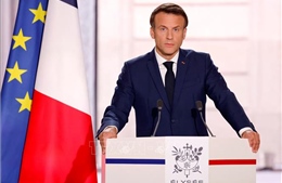 Tổng thống Macron sẽ đến Qatar dự khán trận bán kết Pháp - Maroc