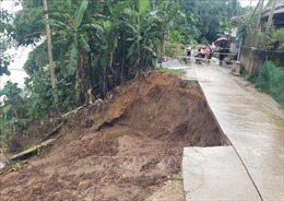 Mưa lớn kéo dài gây nhiều thiệt hại tại Yên Bái