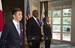 Mỹ - Nhật - Hàn họp 3 bên về hợp tác an ninh