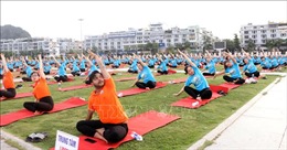 Nhiều hoạt động ý nghĩa nhân Ngày Quốc tế Yoga