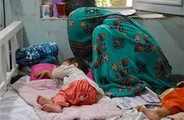 Thêm 7 trẻ em tử vong do dịch tả tại Afghanistan