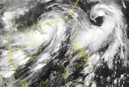 Khả năng xuất hiện 2 xoáy thuận nhiệt đới trên khu vực Biển Đông trong tháng 10/2022