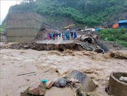 Nhiều tuyến đường tại Sơn La bị sạt lở, ngập úng do mưa lớn