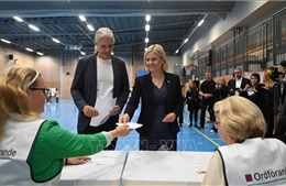 Thụy Điển bắt đầu bầu cử Quốc hội