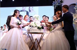 Tổ chức lễ cưới tập thể cho công nhân lao động