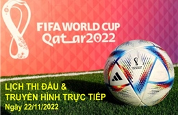 World Cup 2022: Lịch thi đấu & truyền hình trực tiếp ngày 22/11/2022